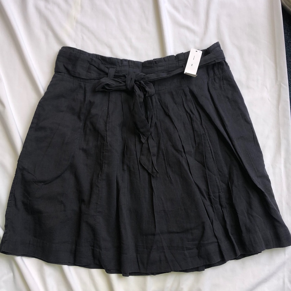 NWT Old Navy paper bag linen waist skirt
